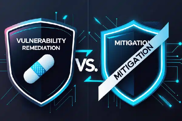 vulnerability remediation vs mitigation