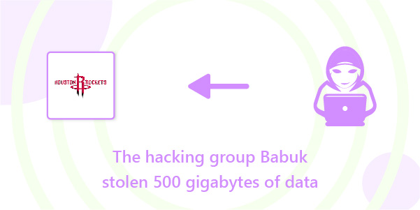 The hacking group known as Babuk claims on its dark web page to have stolen 500 gigabytes of data from the Rockets